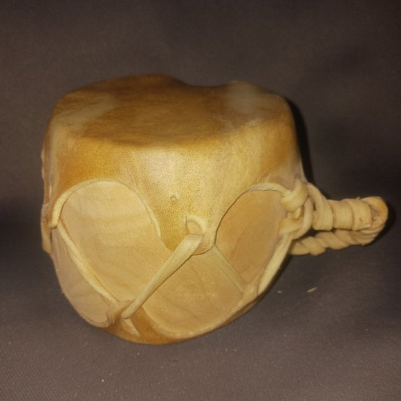 Vintage Handmade Native American Drum - Picture 3 of 6